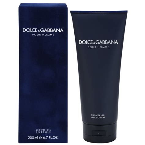 dolce gabbana shower gel men.